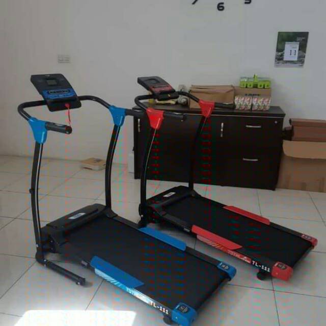 Jual Treadmill Elektrik 1 Fungsi Tl 111 Manual Incline Shopee Indonesia