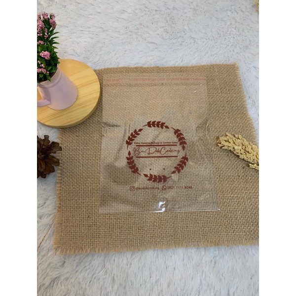 Jual Plastik Sablon Opp Roti 8x15 Sablon 1000 Pcs | Shopee Indonesia