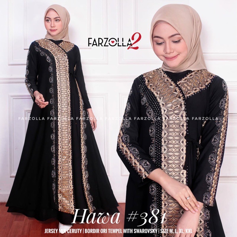 Jual Abaya Turkey | Hawa #381 | Busana Arab Muslimah Original by ...