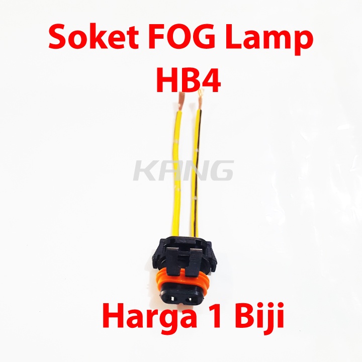 Jual Socket Cable Fog Lamp HB4 Soket Kabel Fitting Lampu Depan HB4 ...