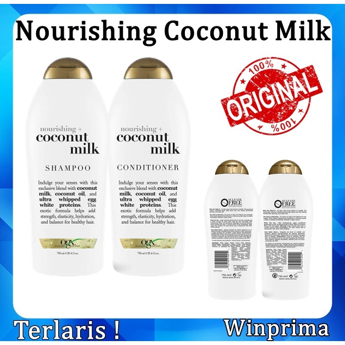 Jual OGX Nourishing Coconut Milk - Ogx Coconut - Nourishing Shampoo ...