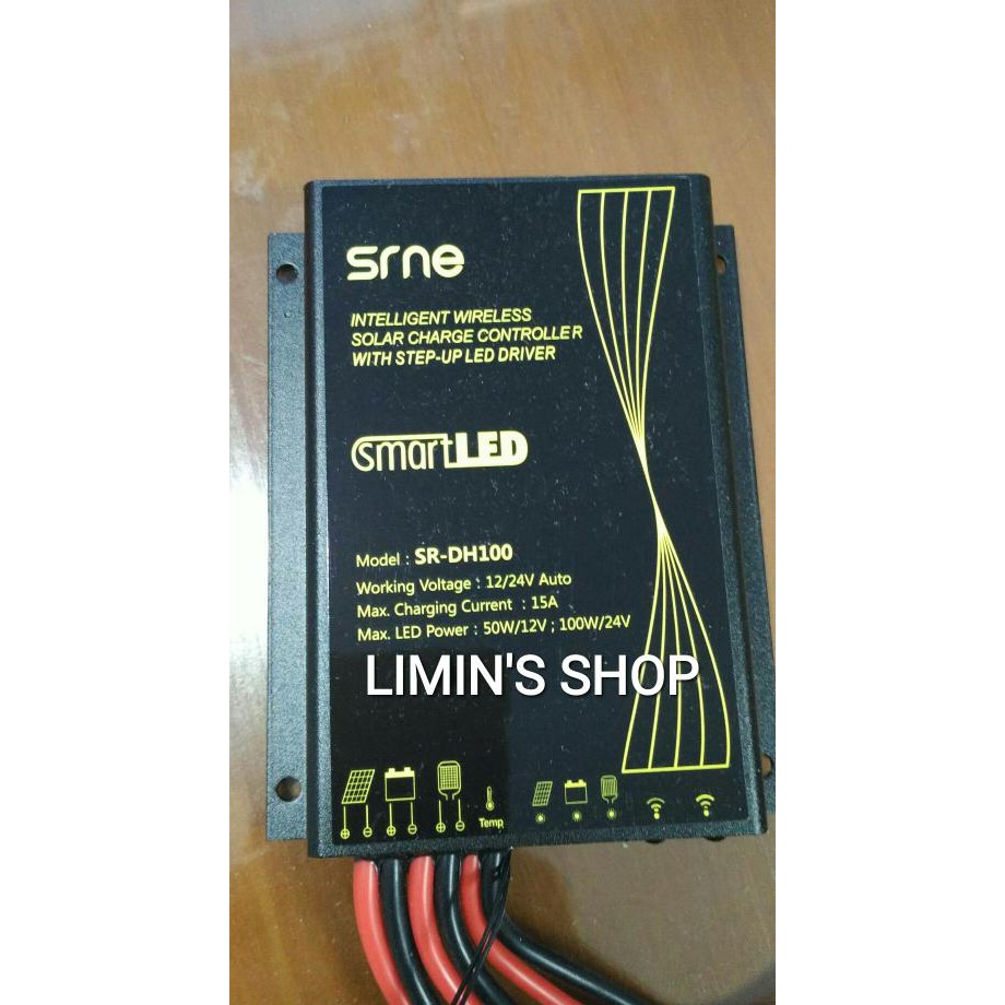 Jual Srne Solar Charge Controller All In One 15A Sr-Dh100 Auto 12V/24V ...