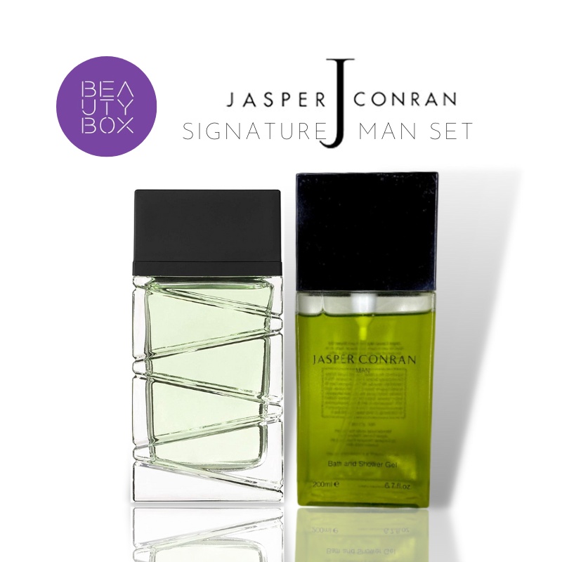 Jual JASPER CONRAN Signature Man Set (Shower Gel & After Shave) Shopee Indonesia
