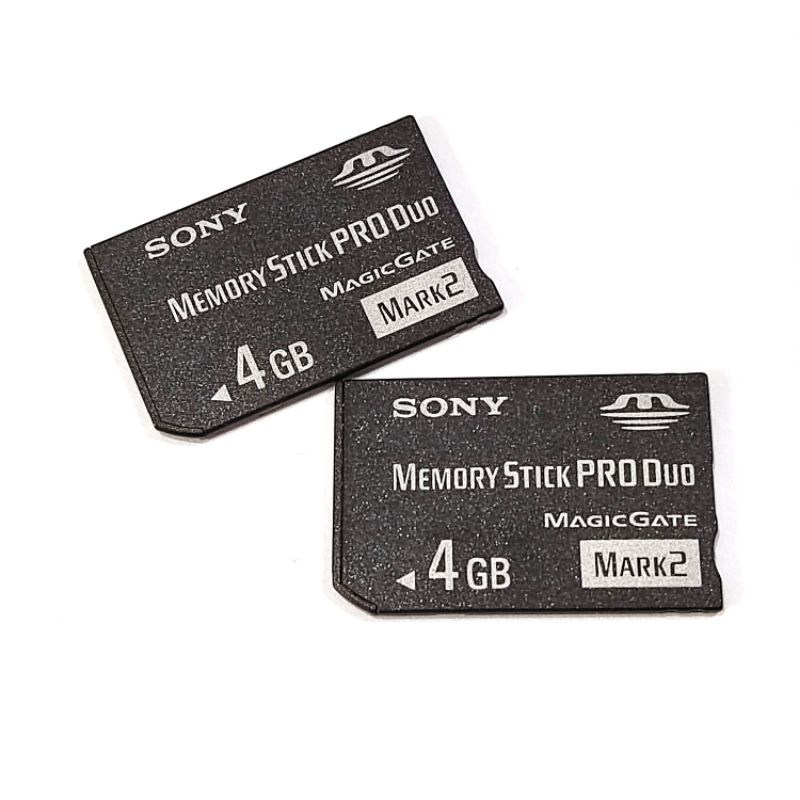 Jual Sony Memory Stick Pro Duo 4GB Mark 2 Memory PSP Kamera Laptop ...