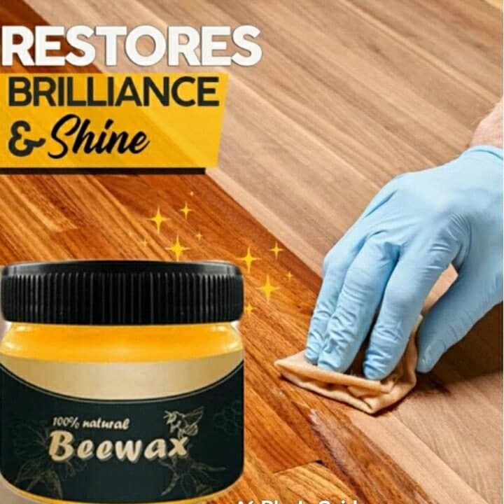 Jual HM-Beewax Natural Pengkilap Furniture Kayu | Shopee Indonesia