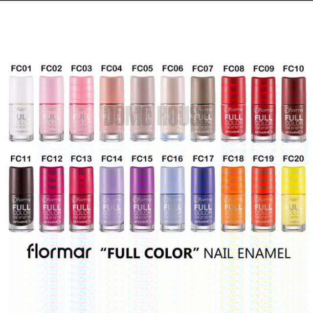 Jual Flormar Full Color Nail Enamel Shopee Indonesia