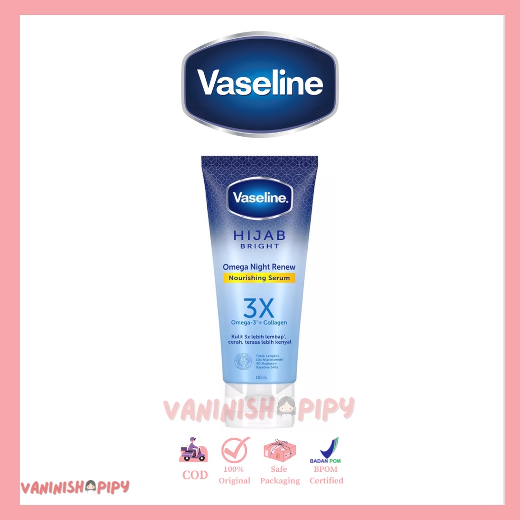 Jual Vaseline Body Serum Healthy Bright Vitamin Fresh Glow Soft Glow Firm Glow 180ml 6909