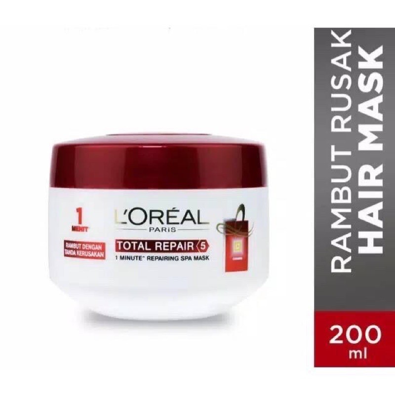 Jual Loreal Hair Mask L'oreal 200ml Shopee Indonesia
