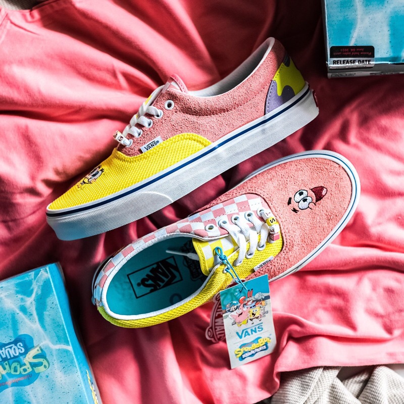 Vans x Spongebob Era Best Friends