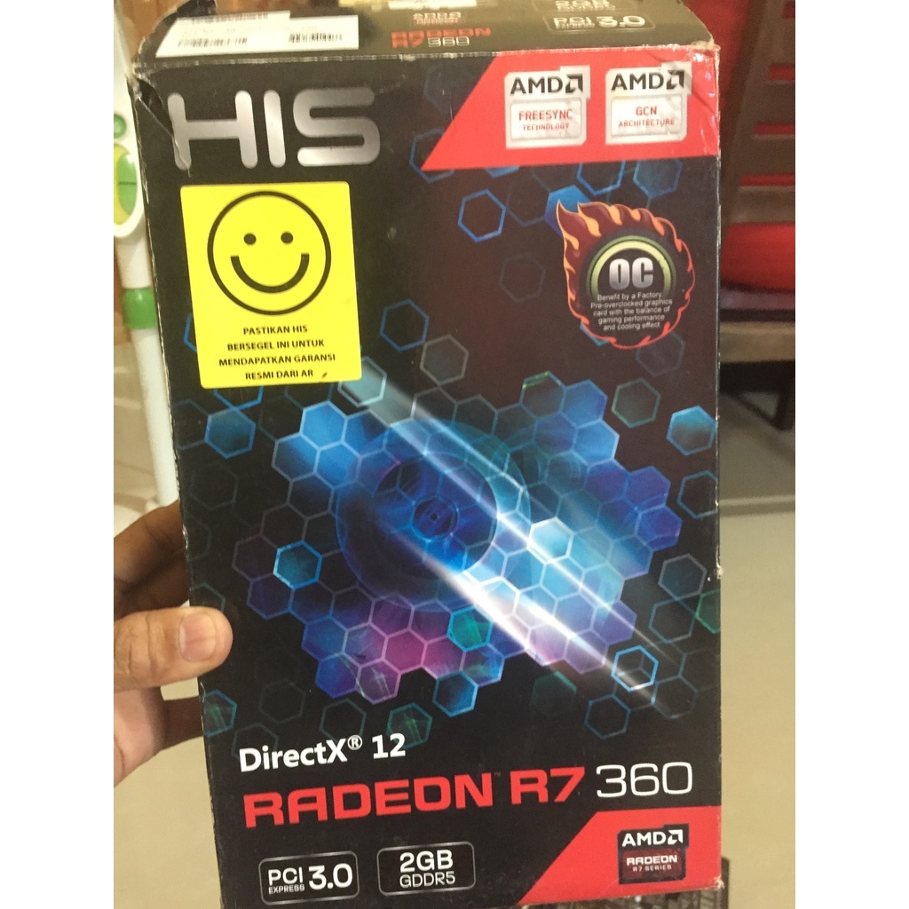 Jual VGA HIS Radeon R7 360 2GB DDR5 | Shopee Indonesia