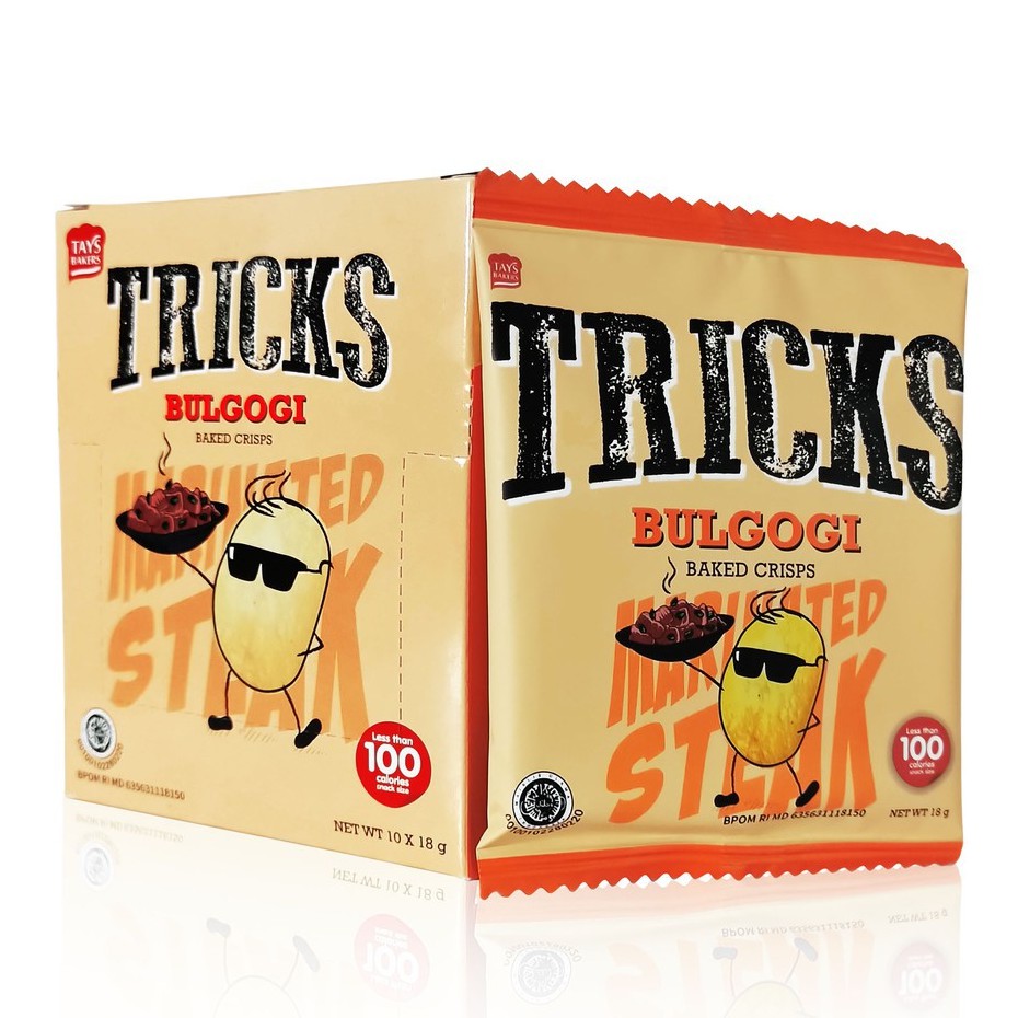 Jual Tricks Biskuit Kentang (1box=10pcs) | Shopee Indonesia
