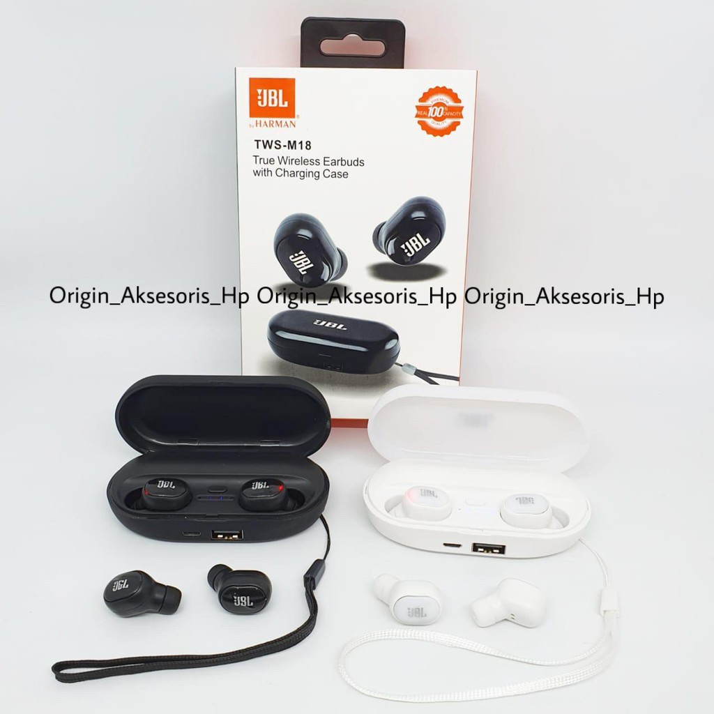 Jual Headset Bluetooth M18 Wireless Earphone M 18 M 18 VC Shopee