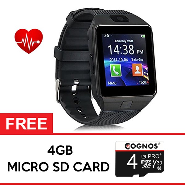 Jual Cognos M8 Smartwatch Heart Rate DZ09 Smart Watch FREE SD CARD 4GB Shopee Indonesia