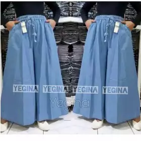 Kulot Jeans Jumbo Wanita Mayung Panjang Besar Xxl Xl Bigsize Blue Navy Black