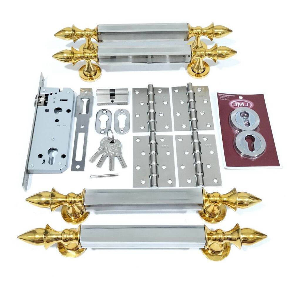 Jual GAGANG PINTU 35CM SW 25.25 SN/GP JMJ 2PSG + BODY + ENGSEL + RING ...
