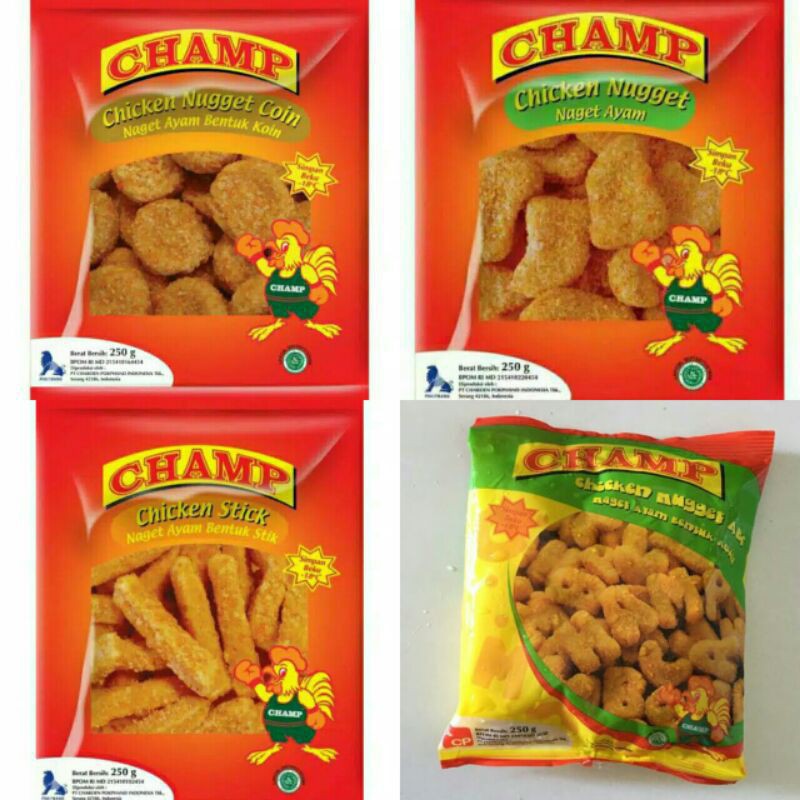 Jual Champ Chicken Nugget 250 Gr - Naget Ayam | Shopee Indonesia