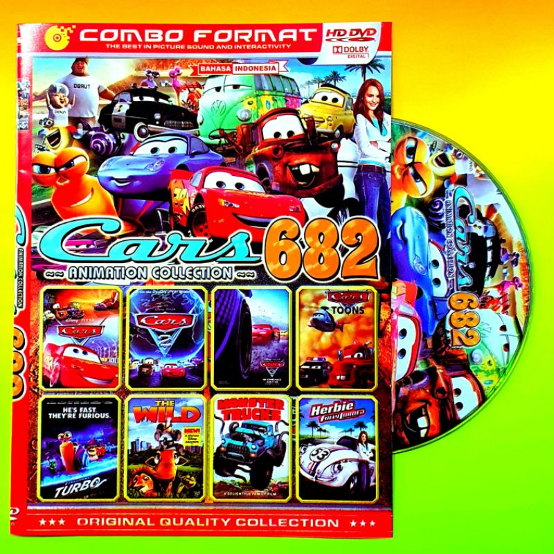 Jual KASET FILM CARTOON DISNEY CARS BAHASA INDONESIA TERBARU FILM ...