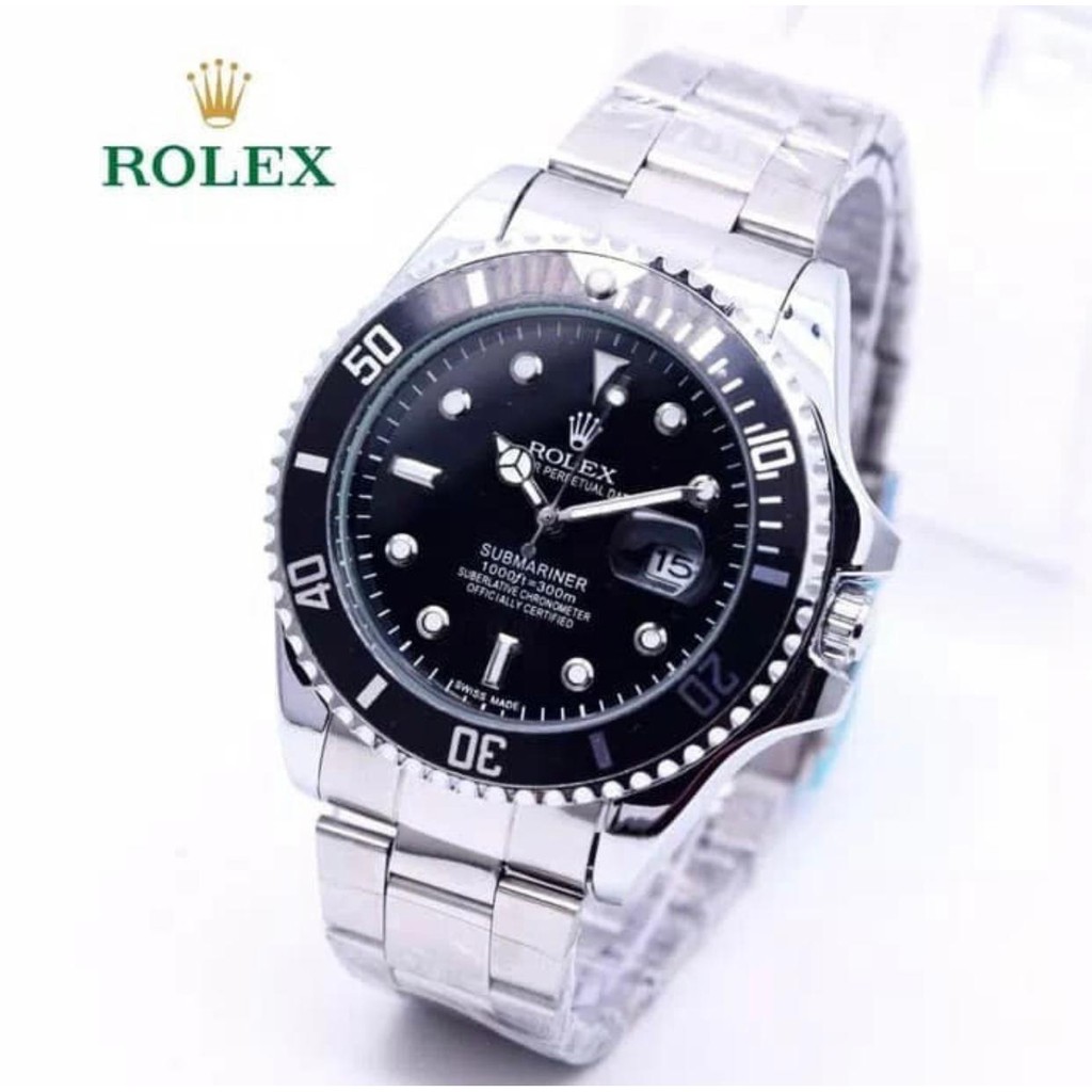 Jual WBS JAM TANGAN PRIA ROLEX SUBMARINER DATE SPORT TANGGAL MURAH