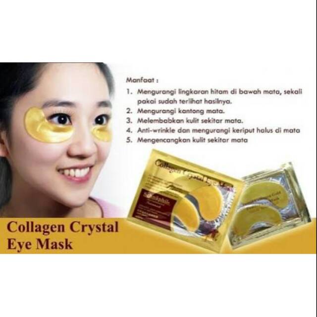 Jual Masker Mata Collagen Crystal Eyelid Patch Shopee Indonesia