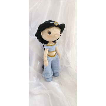 Jual boneka rajut amigurumi crochet gift kado princess jasmine ...
