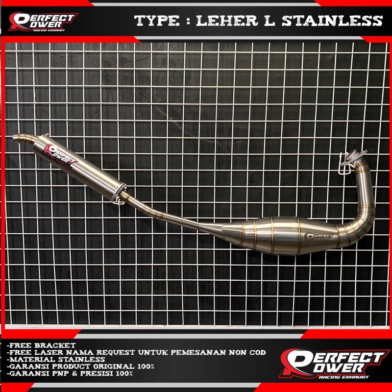 Jual Knalpot Ninja R RR SS stainles Leher L original PerfectPower ...