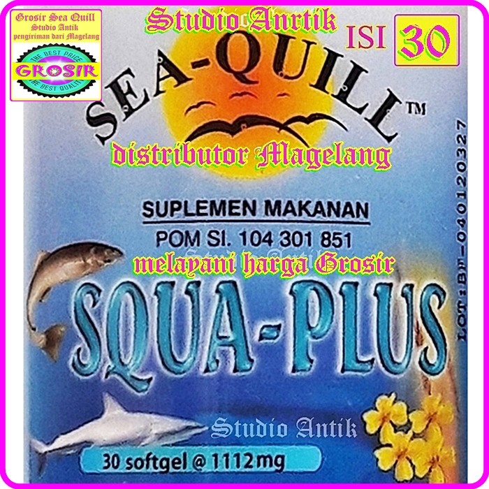 Jual Sea Quill Squa Plus 17312 Sea Quill Omega 3 Grosir Sea Quill