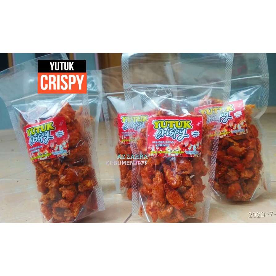 Jual YUTUK CRISPY 250g | KRES ENAK GURIH DAN PEDAS | KHAS KOTA KEBUMEN ...