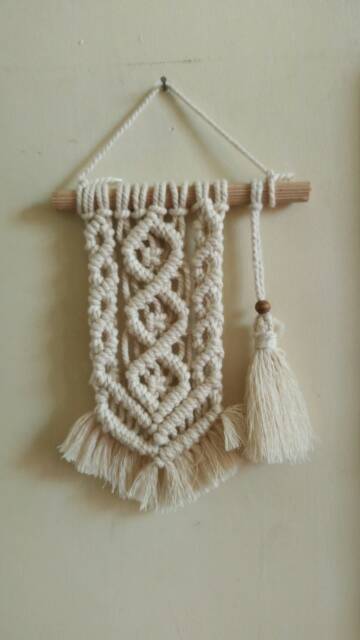 Jual READY STOK) macrame Hiasan dinding / macrame wall hanging (HD 098 ...