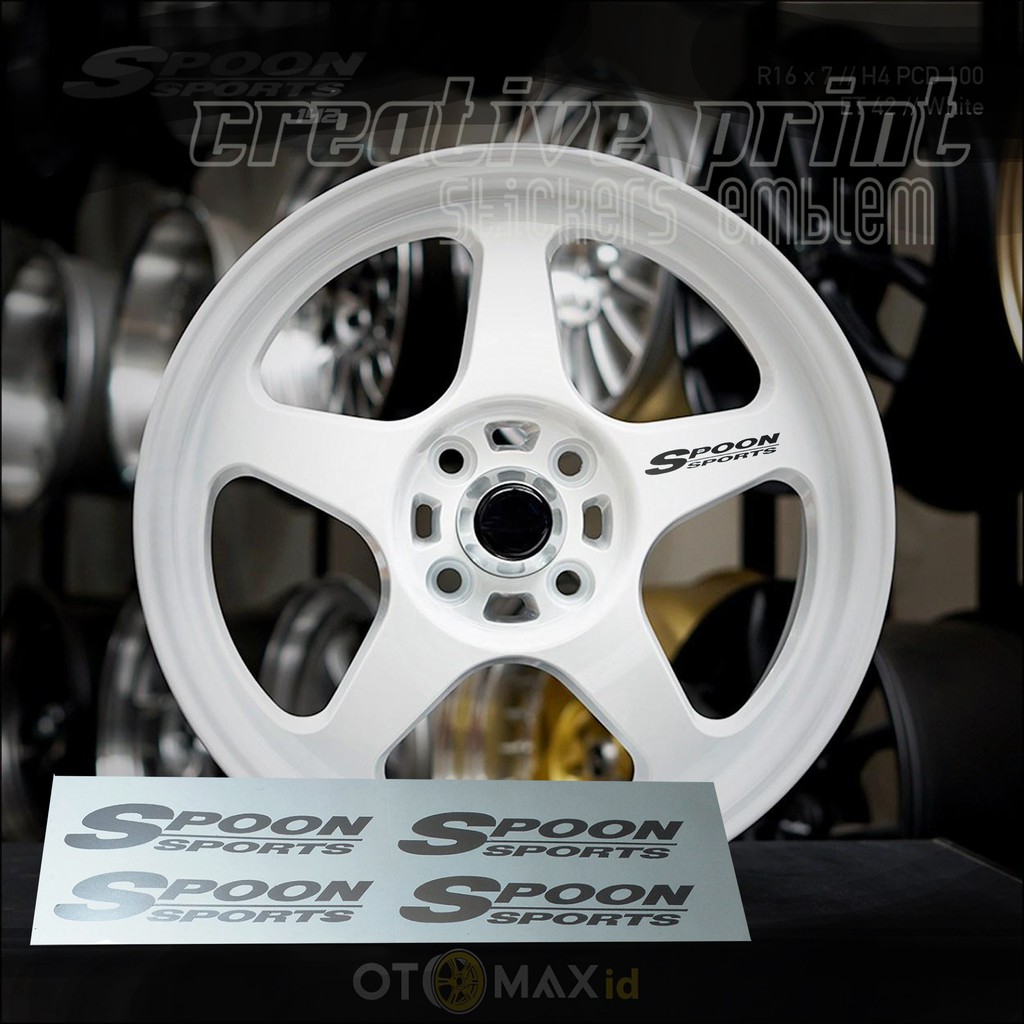 Jual Sticker Spoon Sports For Velg | Shopee Indonesia