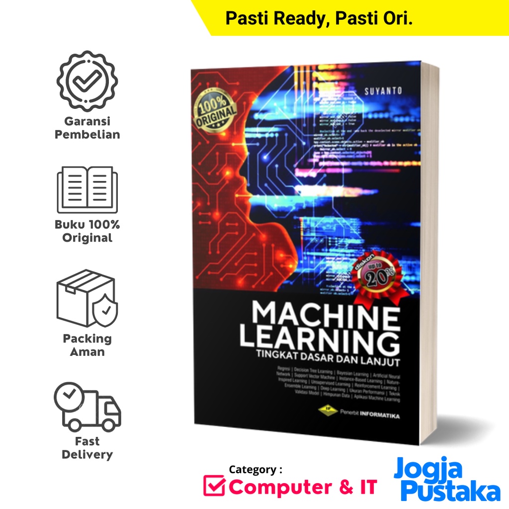 Jual Buku Machine Learning (Tingkat Dasar Dan Lanjut) | Shopee Indonesia