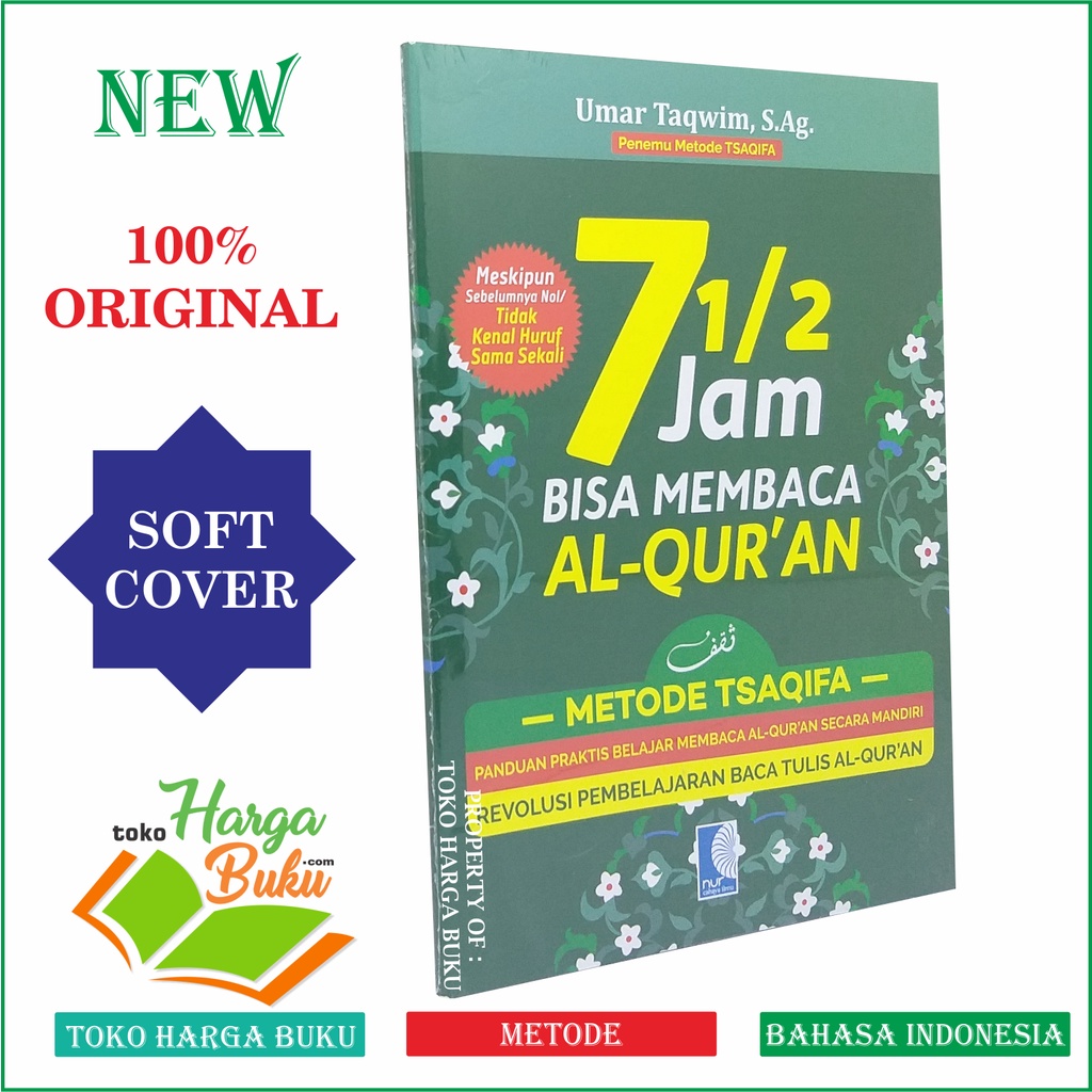 Jual Setengah Jam Bisa Membaca Al Quran Metode Tsaqifa Penerbit Nur Cahaya Ilmu Shopee