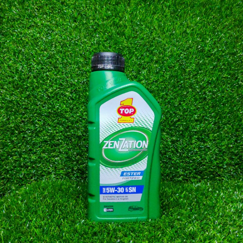 Jual TOP1 ZENZATION 5W30 API SN 1 Liter | Shopee Indonesia