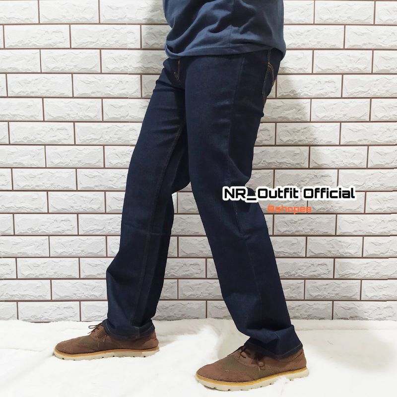 Nevada Reguler Panther Celana Panjang Denim Pria main image 0