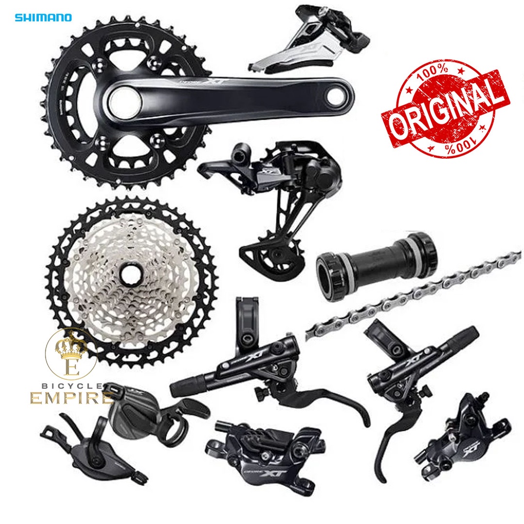 Shimano xtr 2x12 hauling groupset