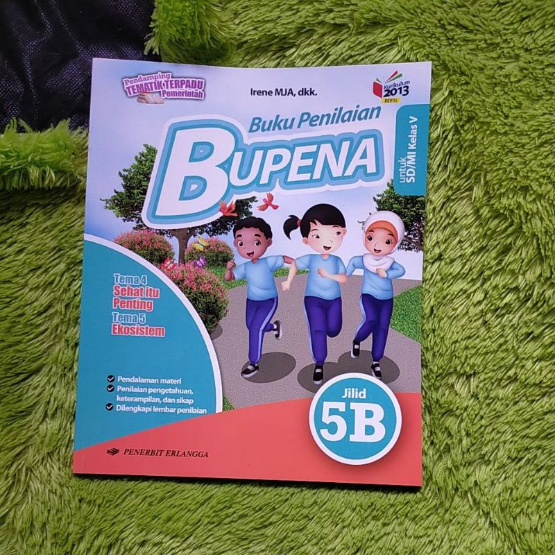 Jual ORIGINAL BUKU PENILAIAN BUPENA TEMATIK TERPADU KELAS JILID 2A 2B ...