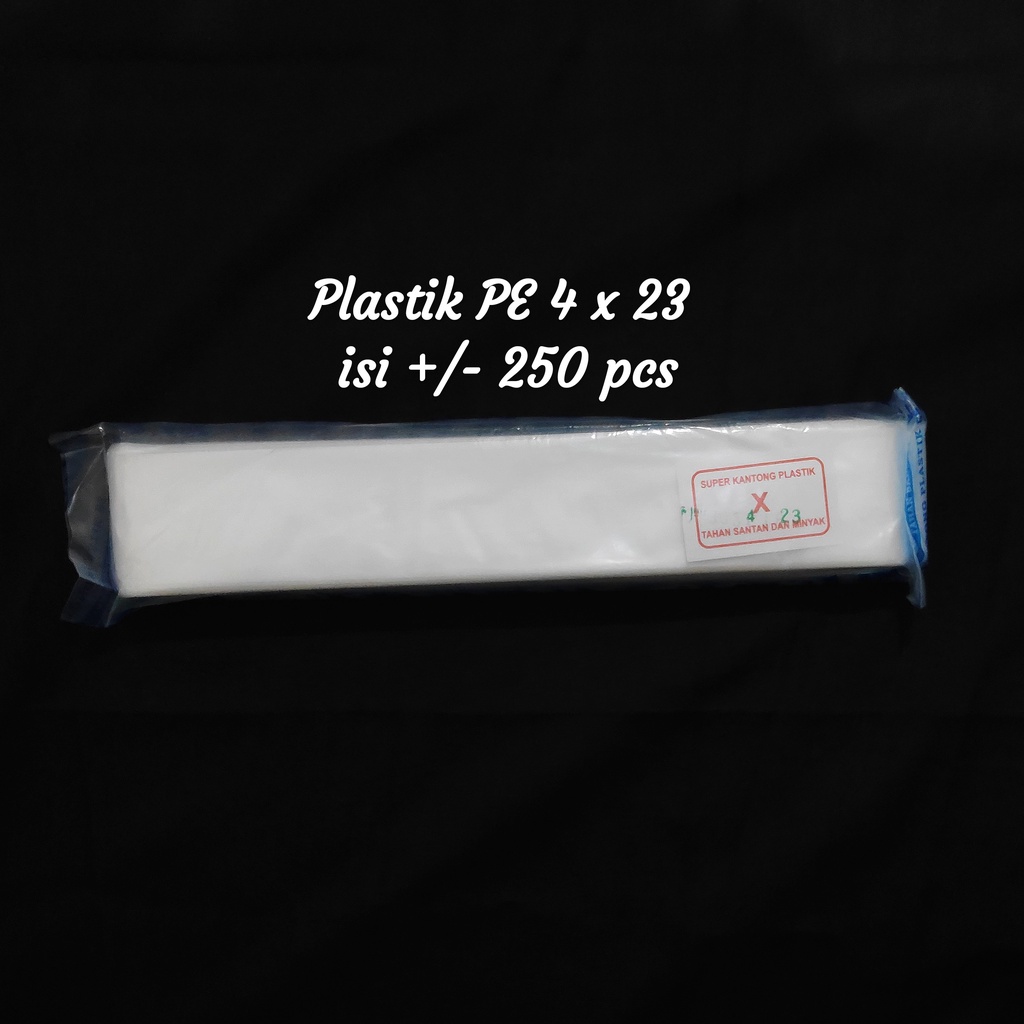 Jual Plastik Pe Semua Ukuran 4x23 6x20 7x20 8x20 9x20 10x20 12x25