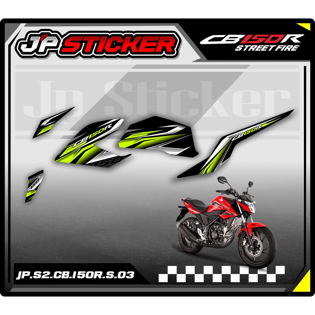 Jual Sticker Striping Cb150r Streetfire - Stiker Motor Honda CB 150R ...