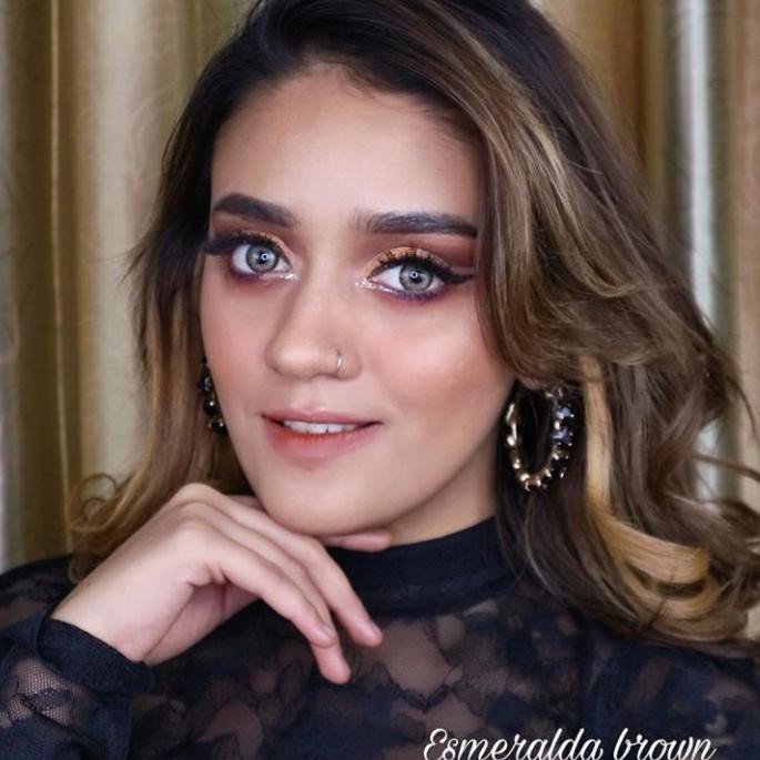 Jual PINK RABBIT Esmeralda Brown Softlens (KODE G7253) | Shopee Indonesia