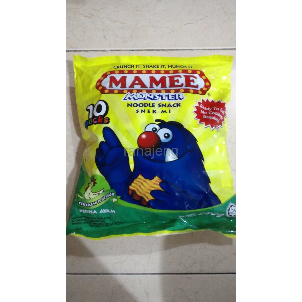 Jual Mamee Monster Chicken / Mame mie Monster / Mami monsters rasa ayam ...