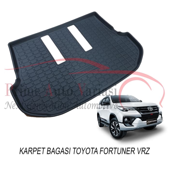 Jual Karpet Karet Bagasi Trunk Tray Luggage Tray Mobil Fortuner Vrz Shopee Indonesia