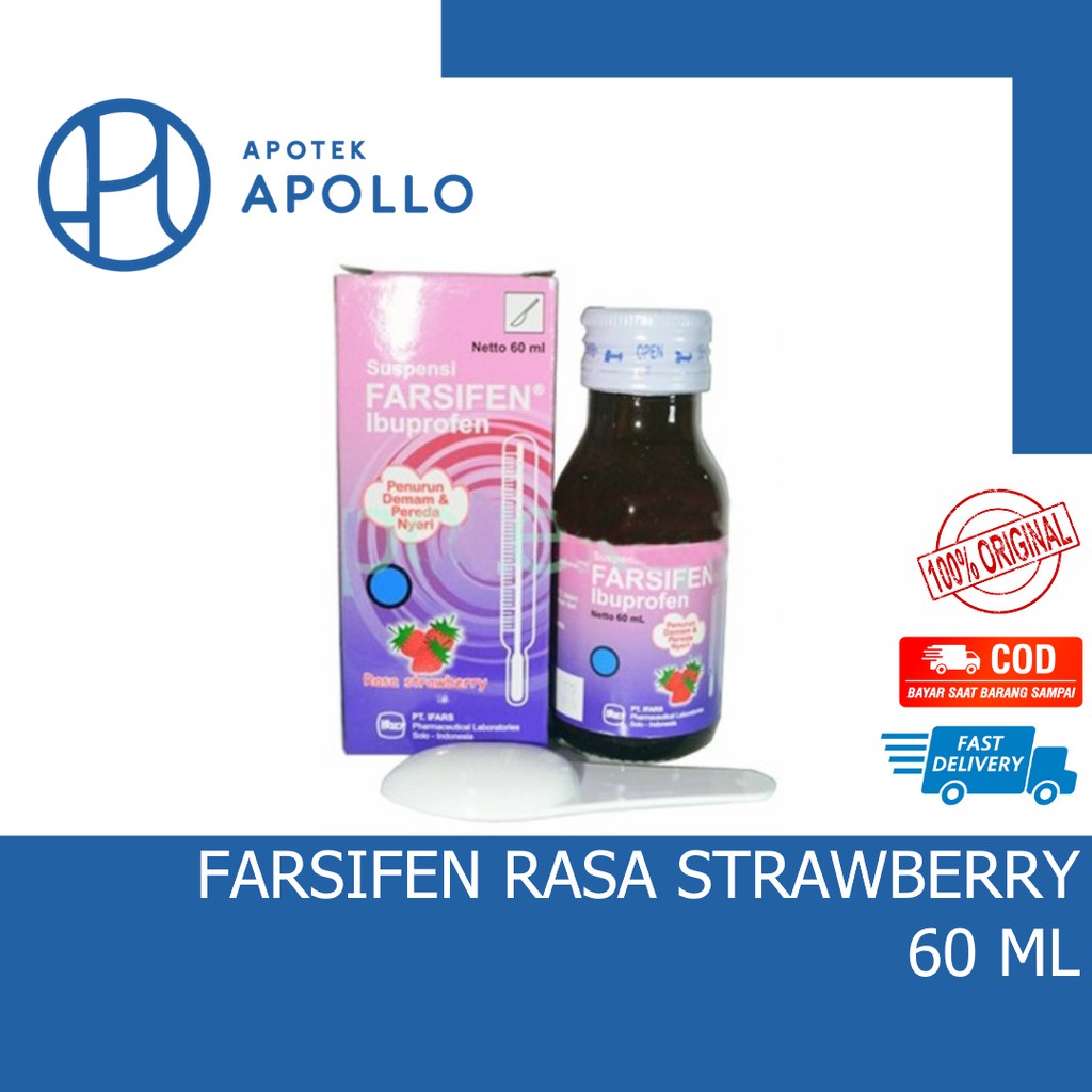 Jual FARSIFEN RASA STRAWBERRY 60ML | Shopee Indonesia