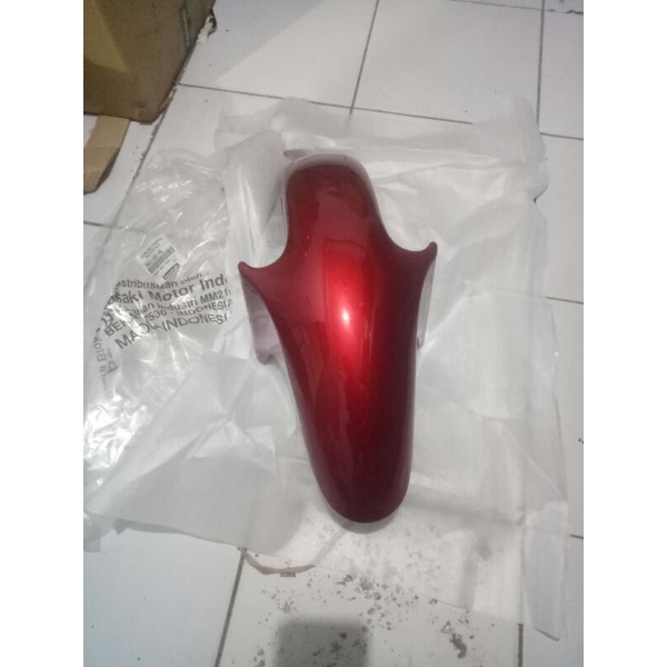 Jual Spakbor depan merah Maron ninja RR 150 original kawasaki | Shopee ...