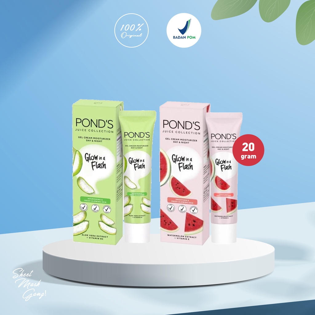 Jual Ponds Juice Collection Moisturizer Pelembap Aloe Vera / Watermelon