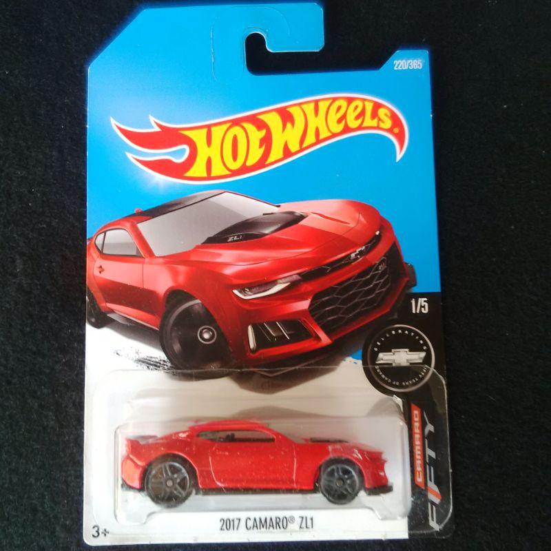KYKYS Collector's Edition - Hot Wheels Camaro ZL1 in Metallic Silver w/ Case