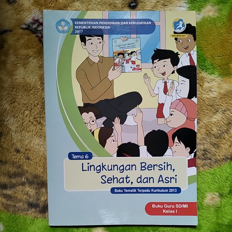 Jual Original Buku Guru Tematik Lingkungan Bersih Sehat Dan Asri Tema