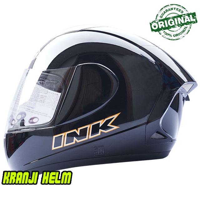 Jual Helm / Helm fullface / Helm ink cl max solid black terpopuler ...