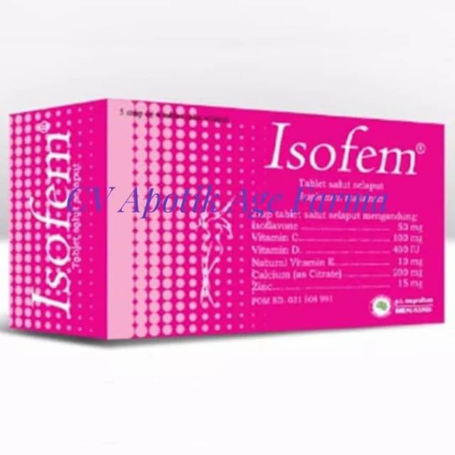 Jual Isofem FC Tablet isi 30 (Meprofarm) | Shopee Indonesia