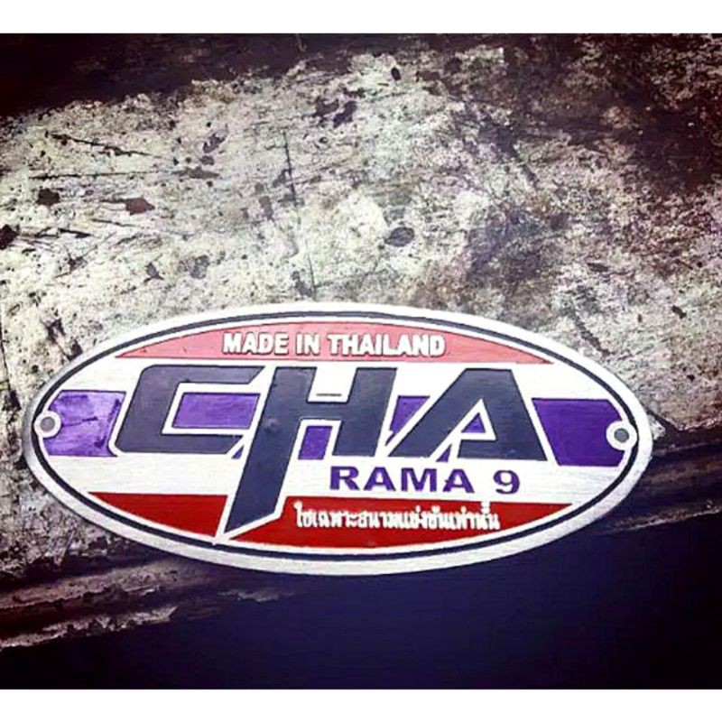 Jual Emblem CHA Oval Rama 9 Merk Knalpot Racing | Shopee Indonesia