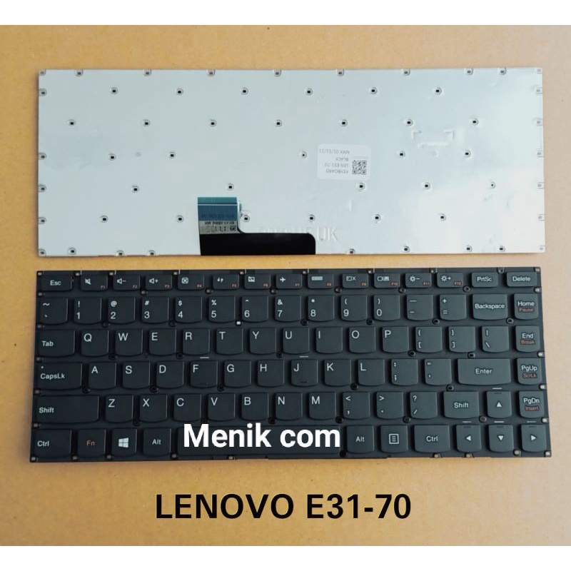 Jual Keyboard Lenovo E31-70 E31-80 Black | Shopee Indonesia