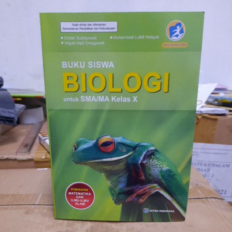 Jual Buku Siswa BIOLOGI Untuk SMA/MA Kelas 10/X Intan Pariwara | Shopee ...